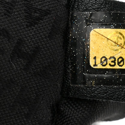 Chanel Caviar Square Stitched Large Satchel Black 7 of 10