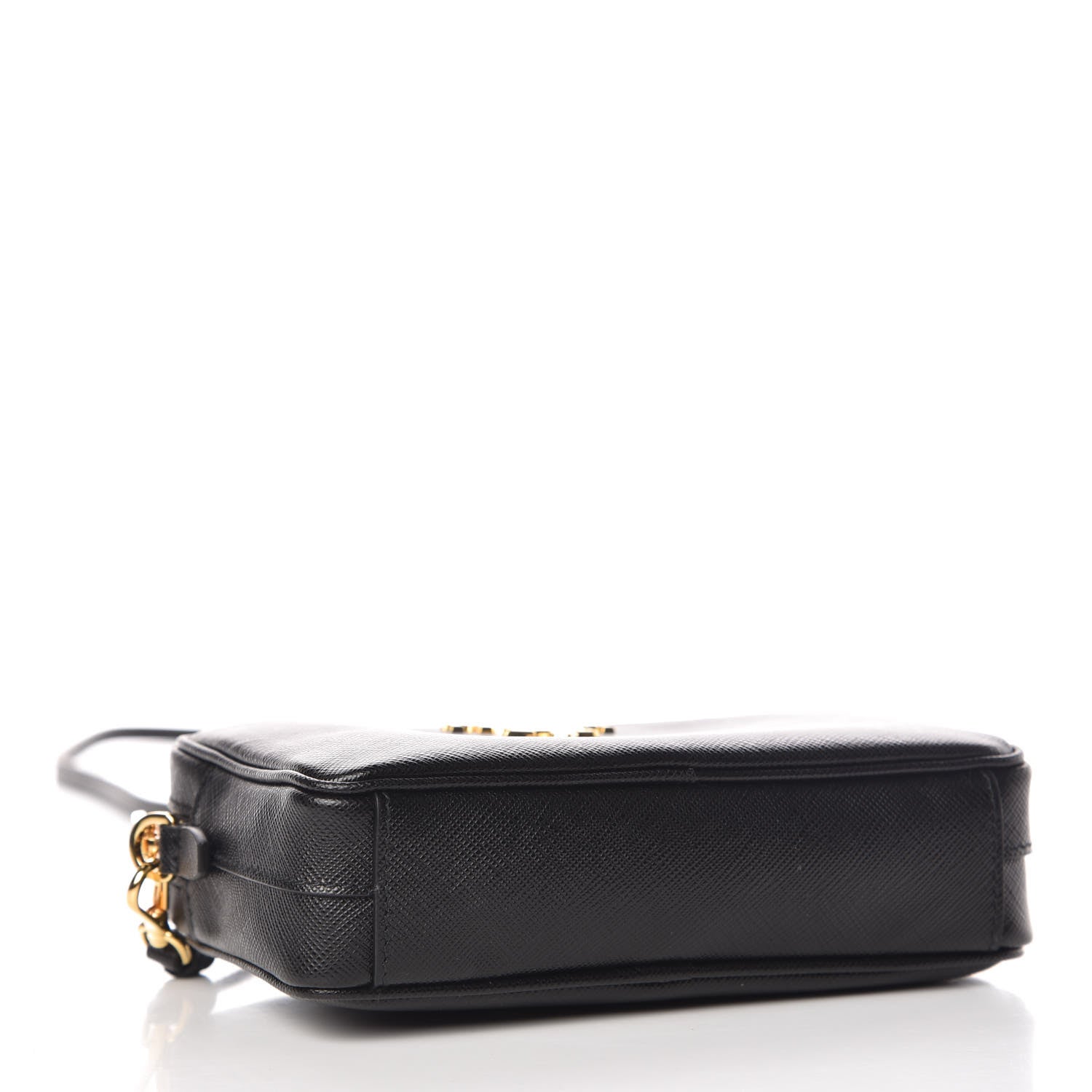 Prada Saffiano Small Camera Crossbody Bag Black 4 of 10