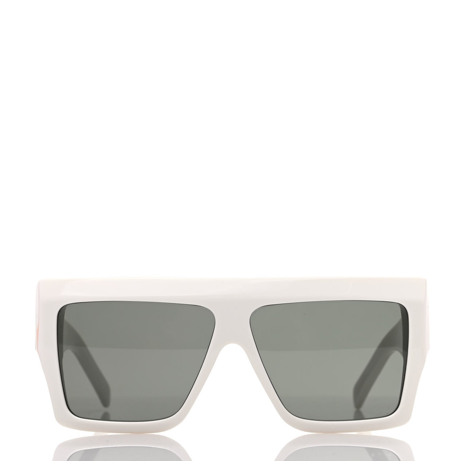 Celine Rectangular Sunglasses CL400921 White 2 of 7