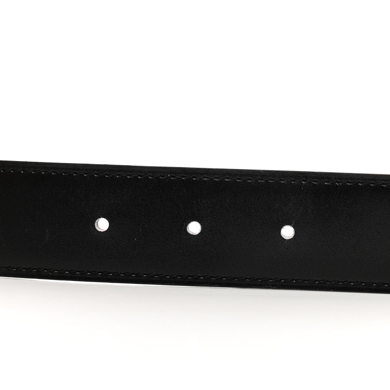 Hermes Box Togo 32mm H Belt 85 Black Gold 5 of 5