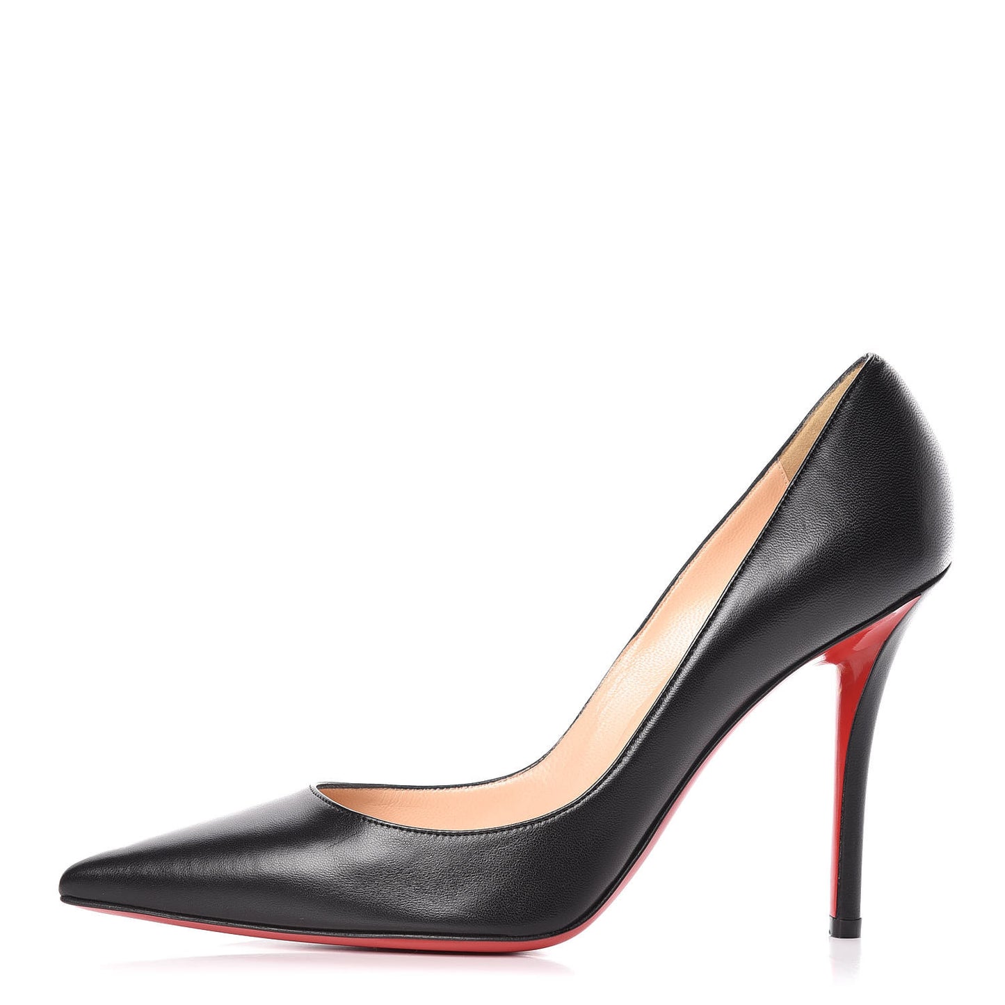 Shiny Nappa Apostrophy 100 Pumps 39 Black
