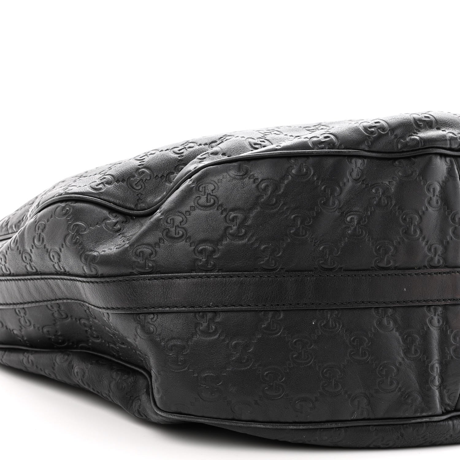 Gucci Guccissima Large GG Twins Hobo Black 10 of 12