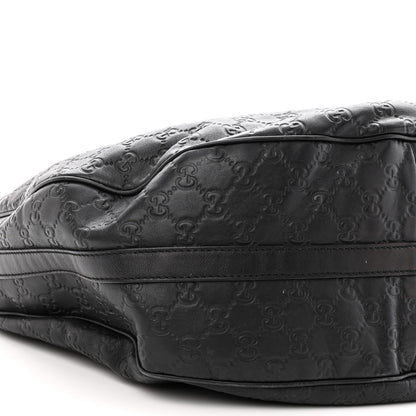 Gucci Guccissima Large GG Twins Hobo Black 10 of 12