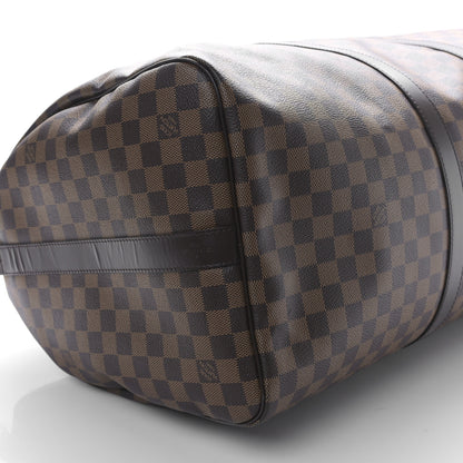 Louis Vuitton Damier Ebene Keepall Bandouliere 55 6 of 7