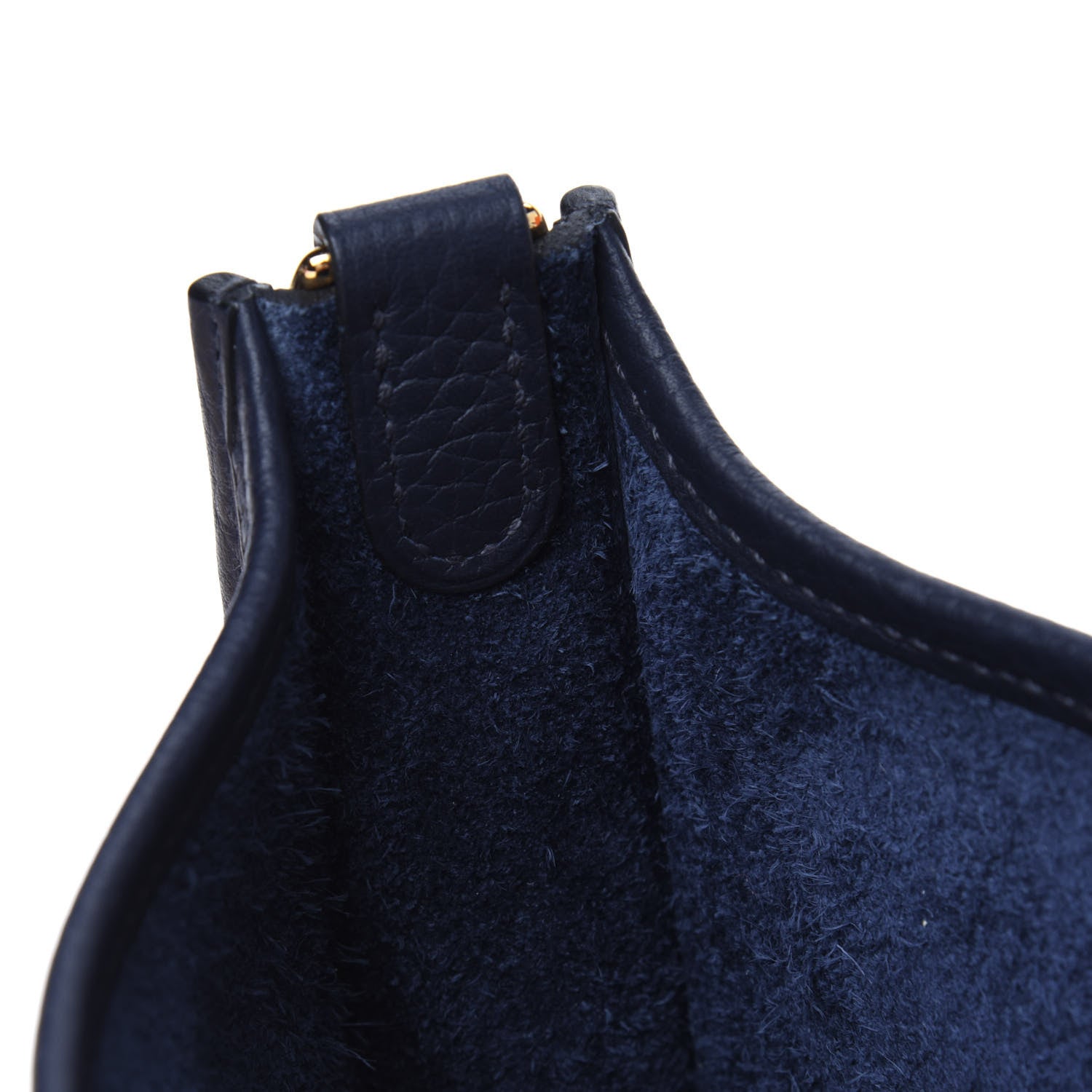 Hermes Taurillon Clemence Evelyne TPM Bleu Encre 8 of 14