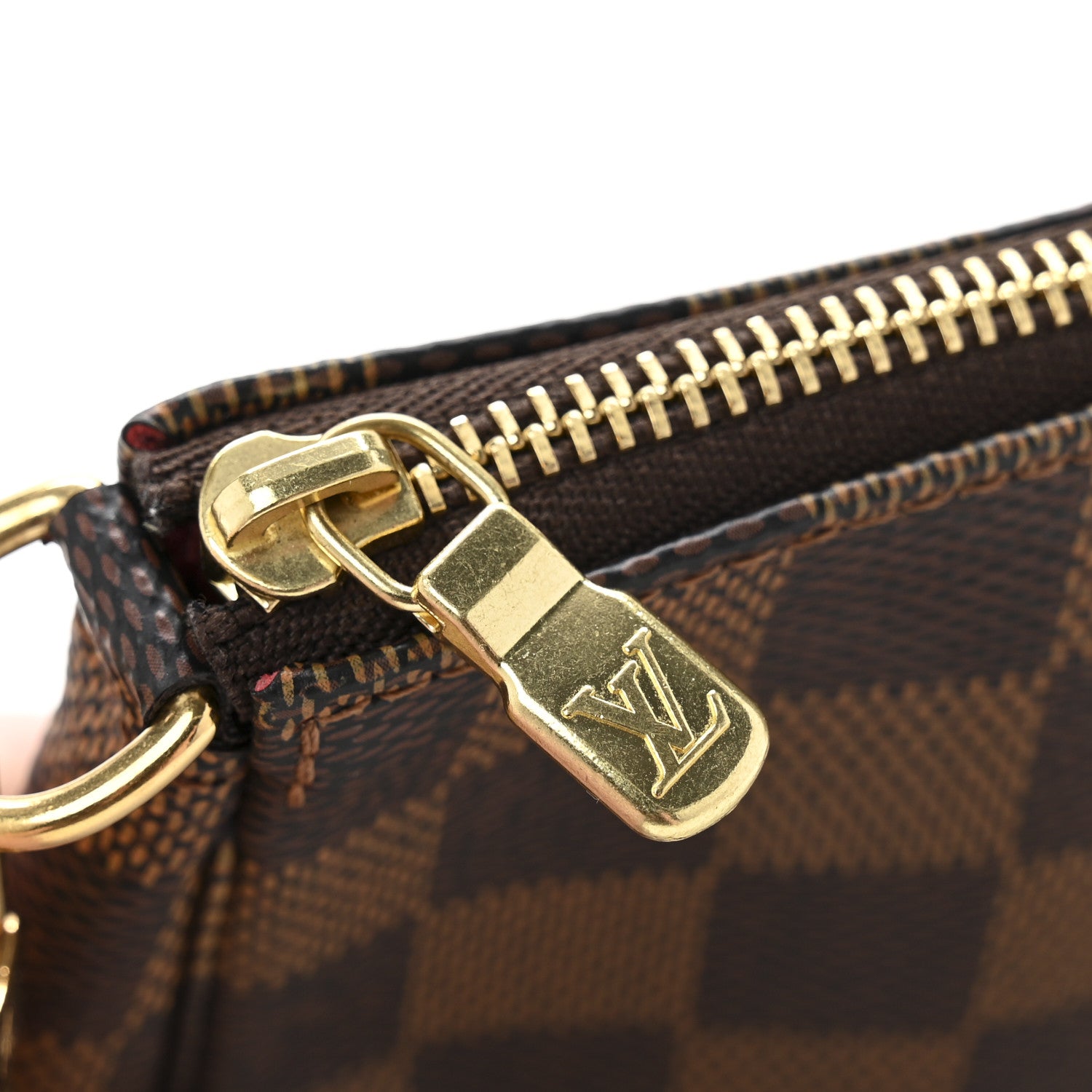 Louis Vuitton Damier Ebene Mini Pochette Accessories 9 of 9