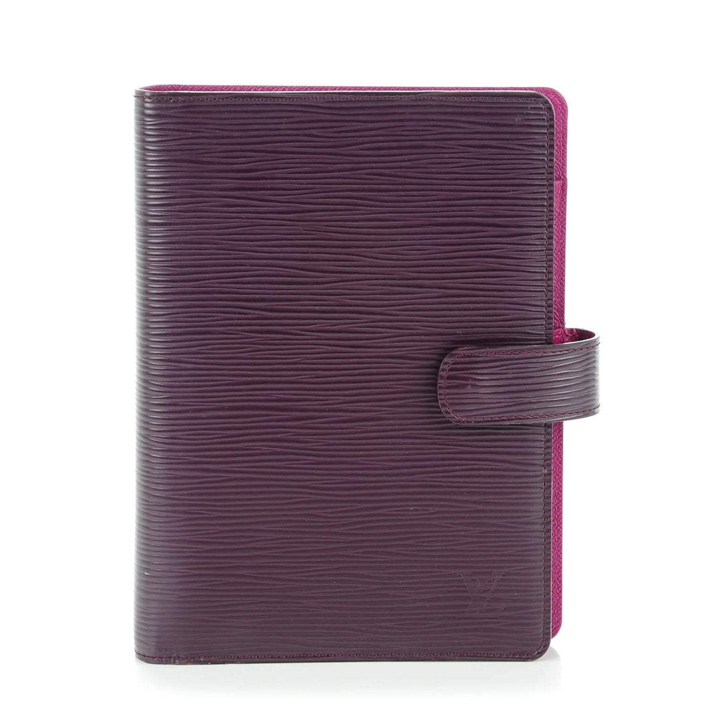 Epi Medium Ring Agenda Cover Cassis