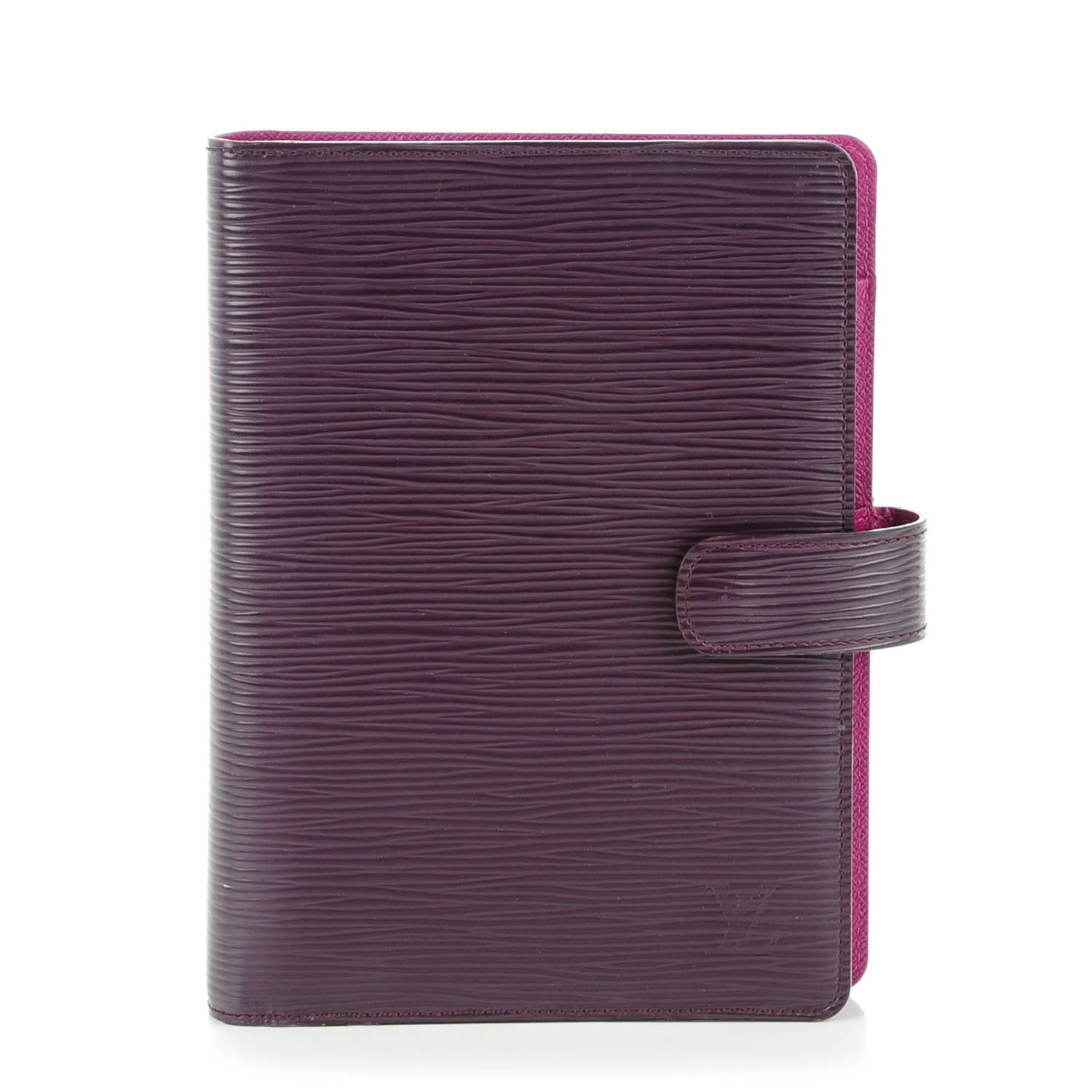 Louis Vuitton Epi Medium Ring Agenda Cover Cassis 1 of 7