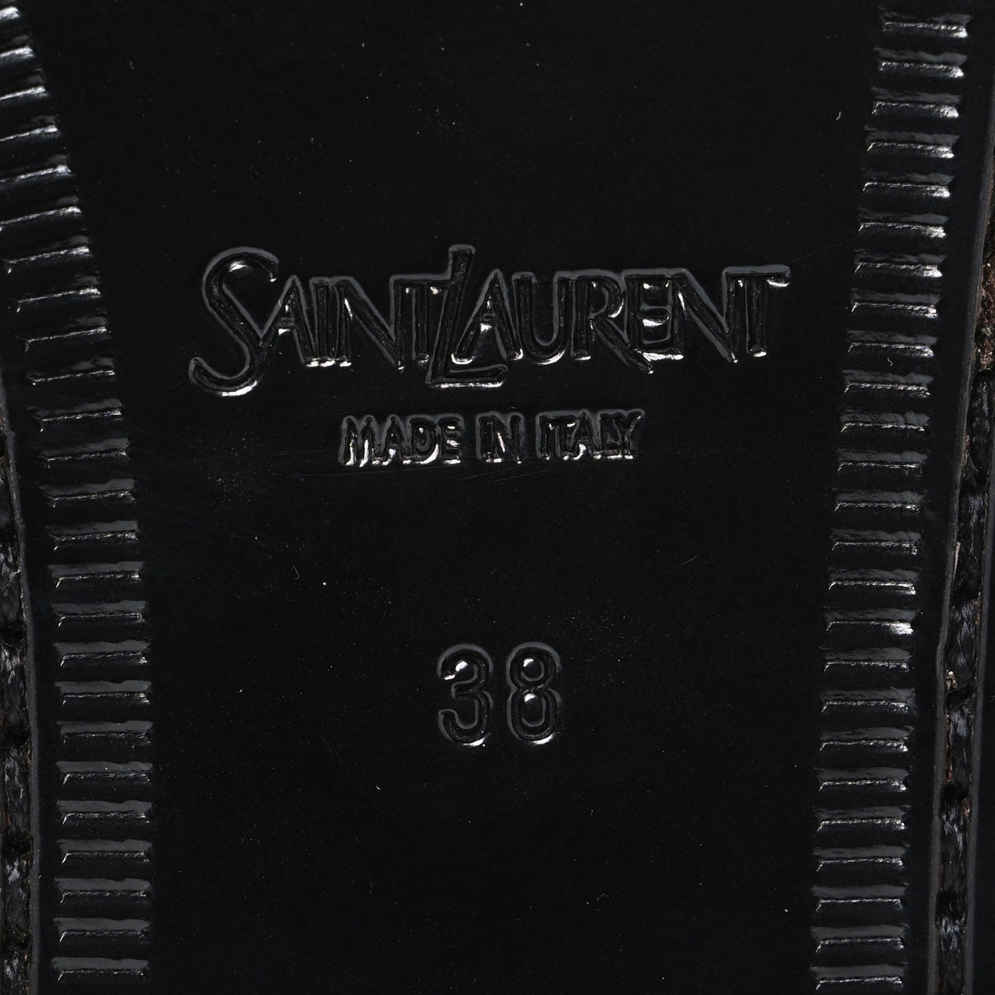Calfskin Penny Loafers 38 Black