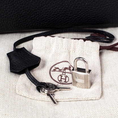 Hermes Togo Birkin 40 Black 9 of 11