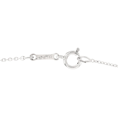 Tiffany Sterling Silver 14mm Elsa Peretti Open Heart Pendant Necklace 5 of 5