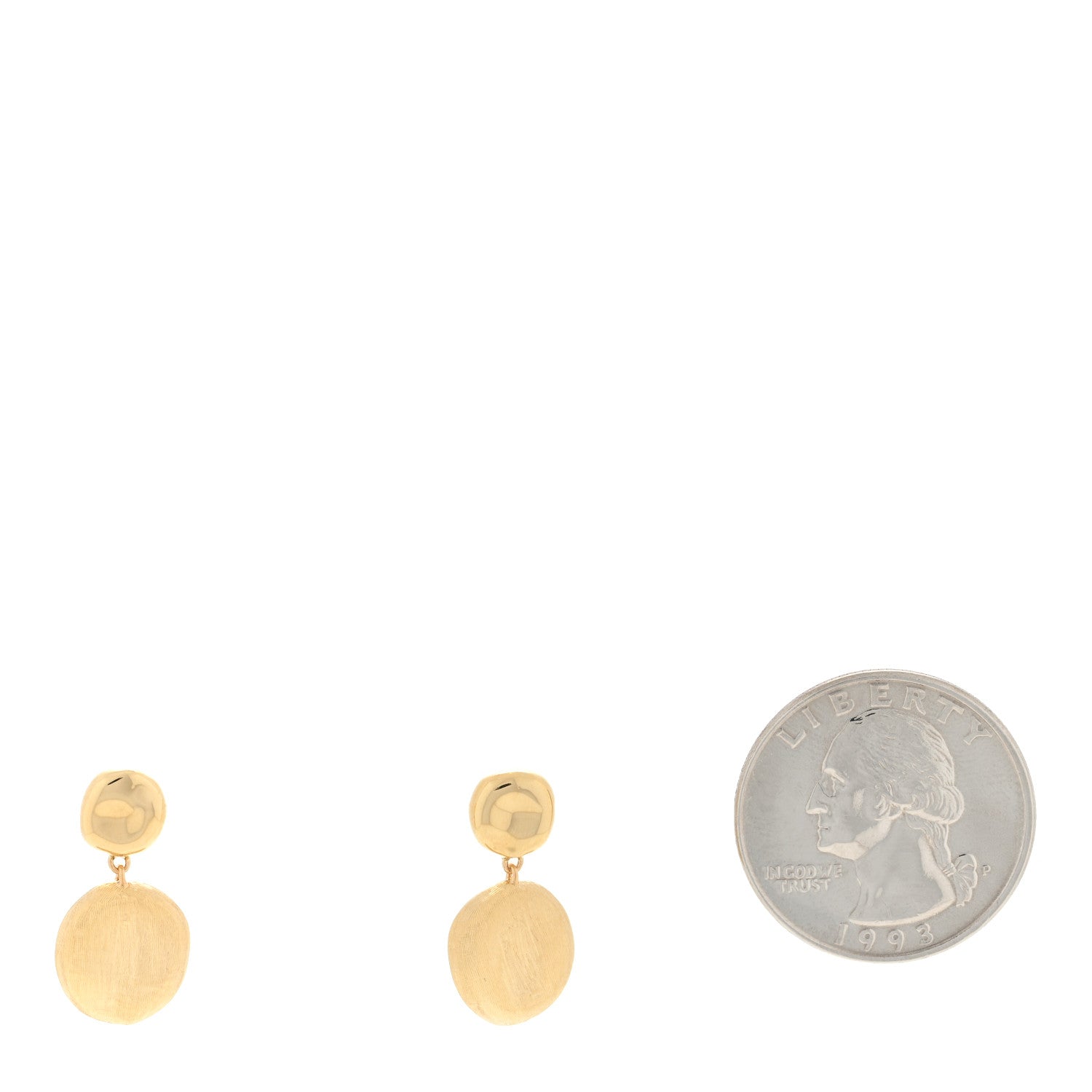 Marco Bicego 18K Yellow Gold Jaipur Double Drop Earrings 2 of 4
