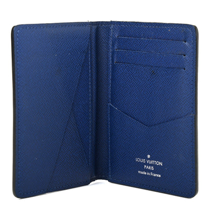 Louis Vuitton Taigarama Pocket Organizer NM Cobalt 5 of 10