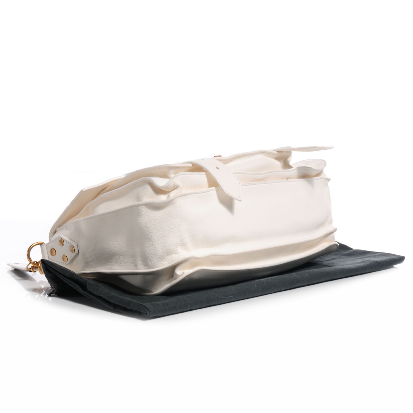 Lambskin PS1 Medium Satchel White