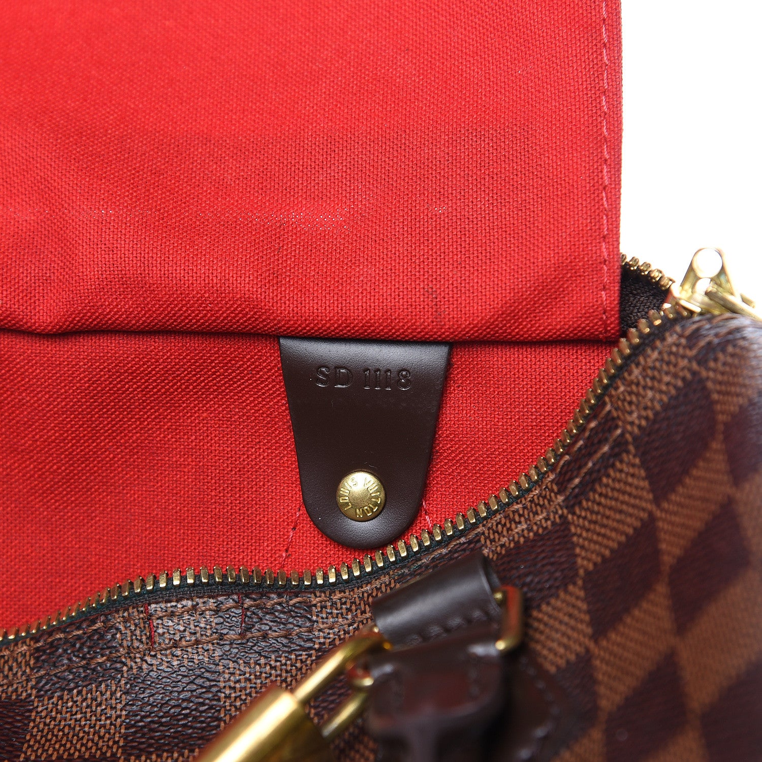 Louis Vuitton Damier Ebene Speedy Bandouliere 25 6 of 15