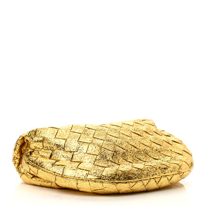 Bottega Veneta Metallic Nappa Intrecciato Mini Jodie Gold 4 of 9