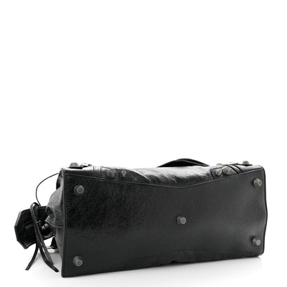 Balenciaga Agneau Arena Neo Cagole City Handbag Black 4 of 10