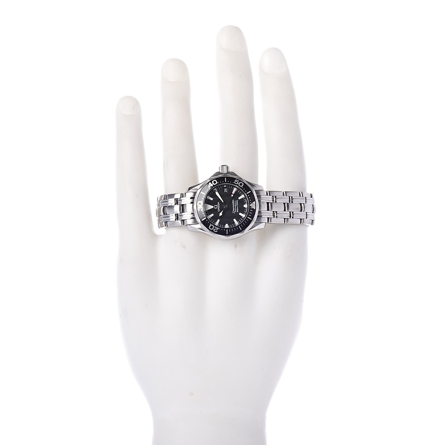 Omega Stainless Steel 28mm Seamaster Professional Quartz Watch Black 2284.50.00 2 of 6