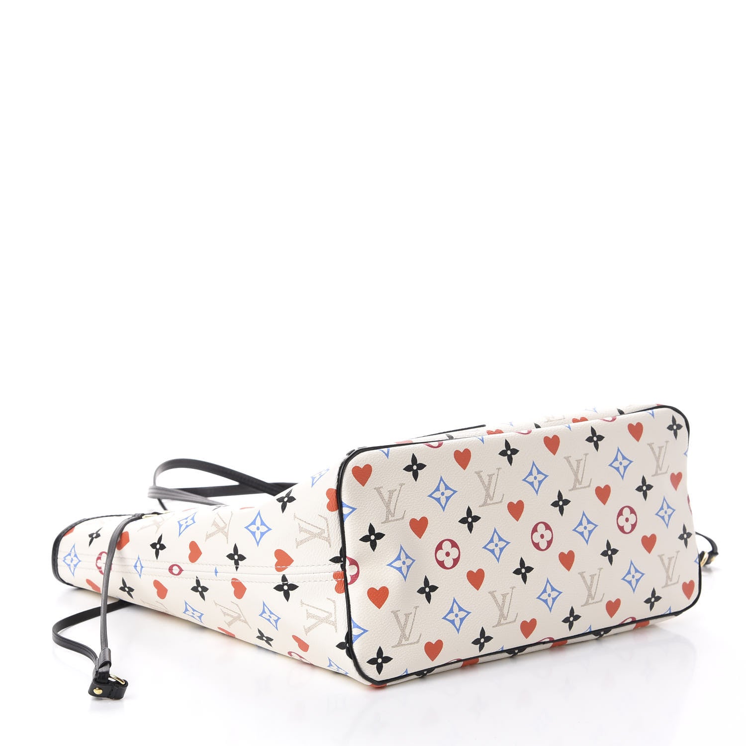 Louis Vuitton Game On Neverfull MM White 5 of 10