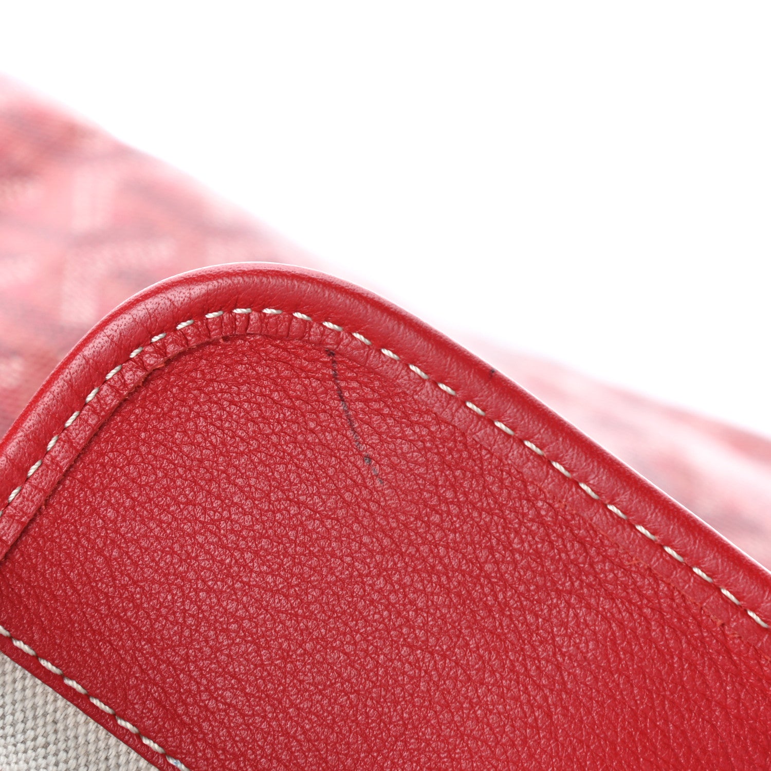 Goyard Goyardine Saint Louis PM Red 9 of 9