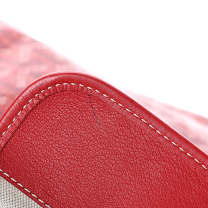 Goyard Goyardine Saint Louis PM Red 9 of 9