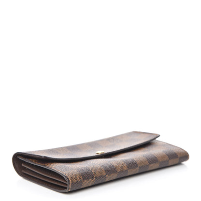 Louis Vuitton Damier Ebene Porte-Monnaie Wallet 4 of 10