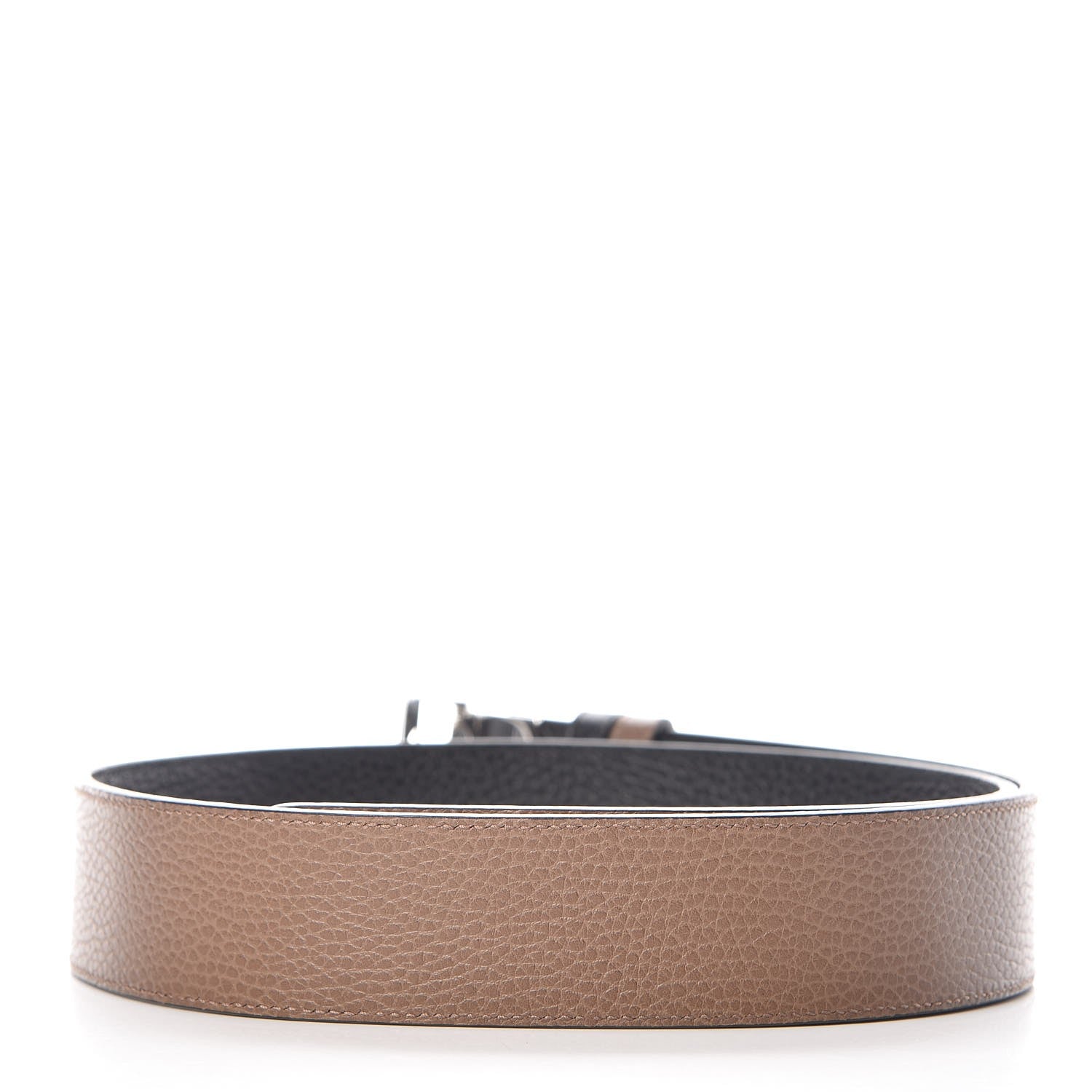Gucci Calfskin 1973 Reversible Belt 90 36 Black Brown 6 of 11