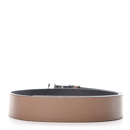 Gucci Calfskin 1973 Reversible Belt 90 36 Black Brown 6 of 11