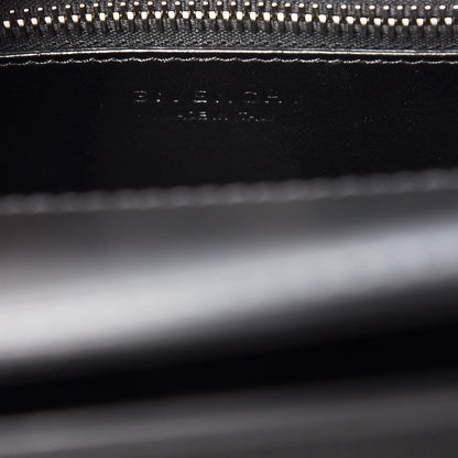 Givenchy Smooth Calfskin Mini Horizon Satchel Black 8 of 8