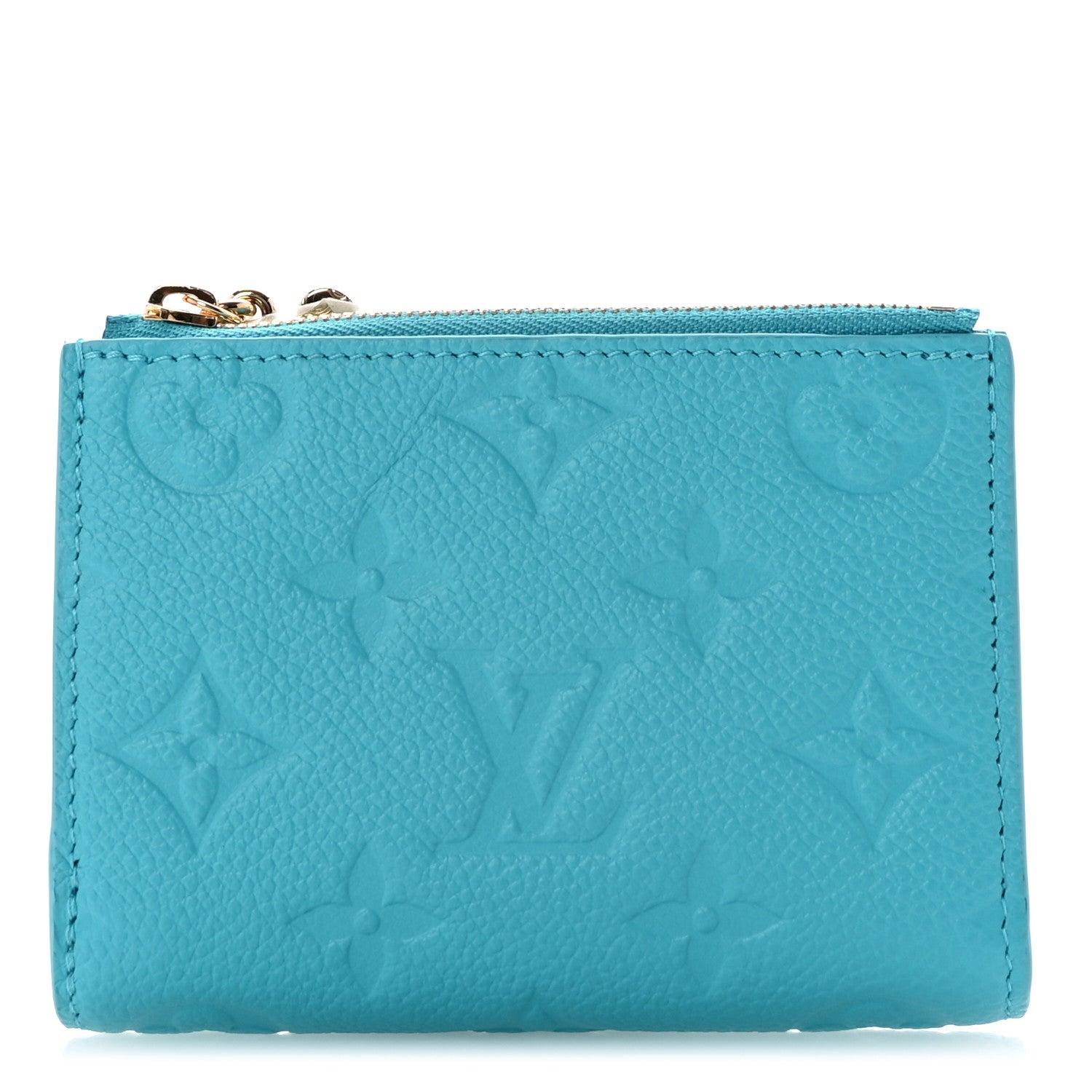 Louis Vuitton X TM Empreinte Monogram Lisa Wallet Kabira Blue 1 of 7