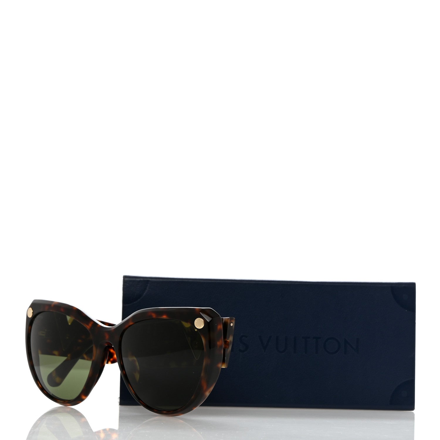 Louis Vuitton Acetate My Fair Lady Sunglasses Z0904E Tortoise 8 of 8