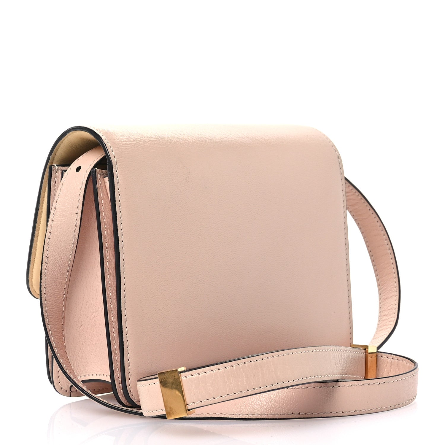 Celine Goatskin Small Classic Box Flap Bag Blush 3 of 11