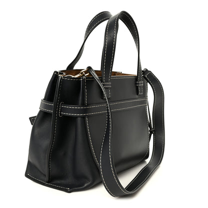 Loewe Calfskin Small Gate Tote Midnight Blue 3 of 9