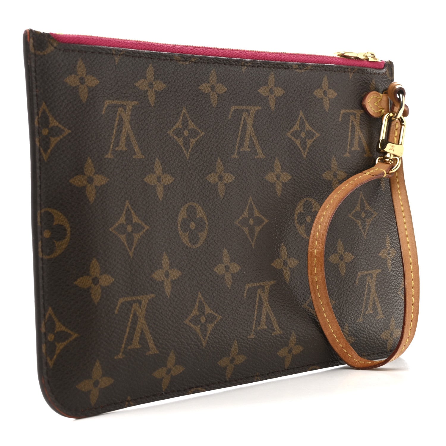 Louis Vuitton Monogram Neverfull MM GM Pochette Pivoine 3 of 12
