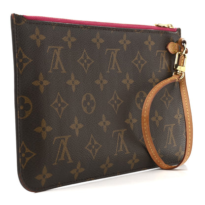 Louis Vuitton Monogram Neverfull MM GM Pochette Pivoine 3 of 12