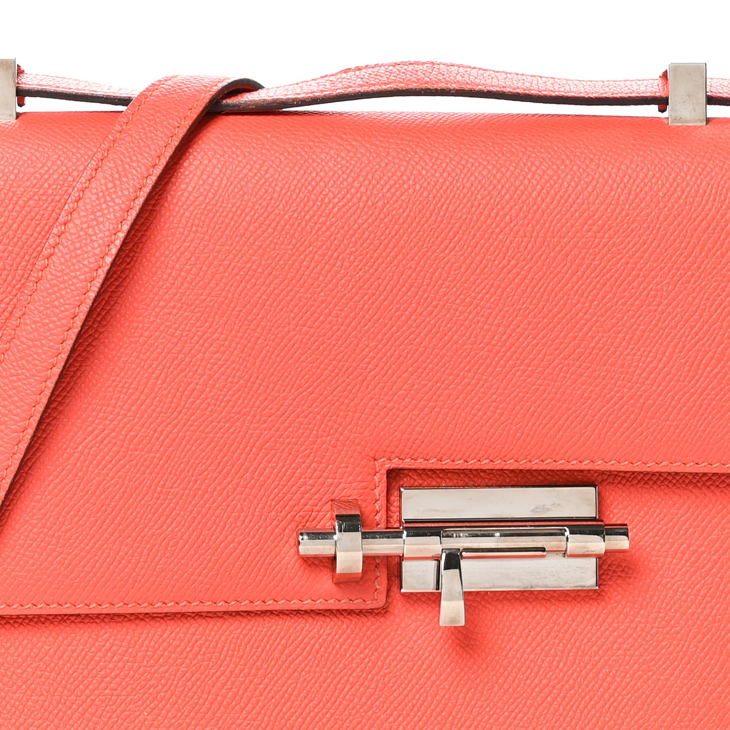 Hermes Epsom Verrou 21 Rouge Tomate 8 of 10