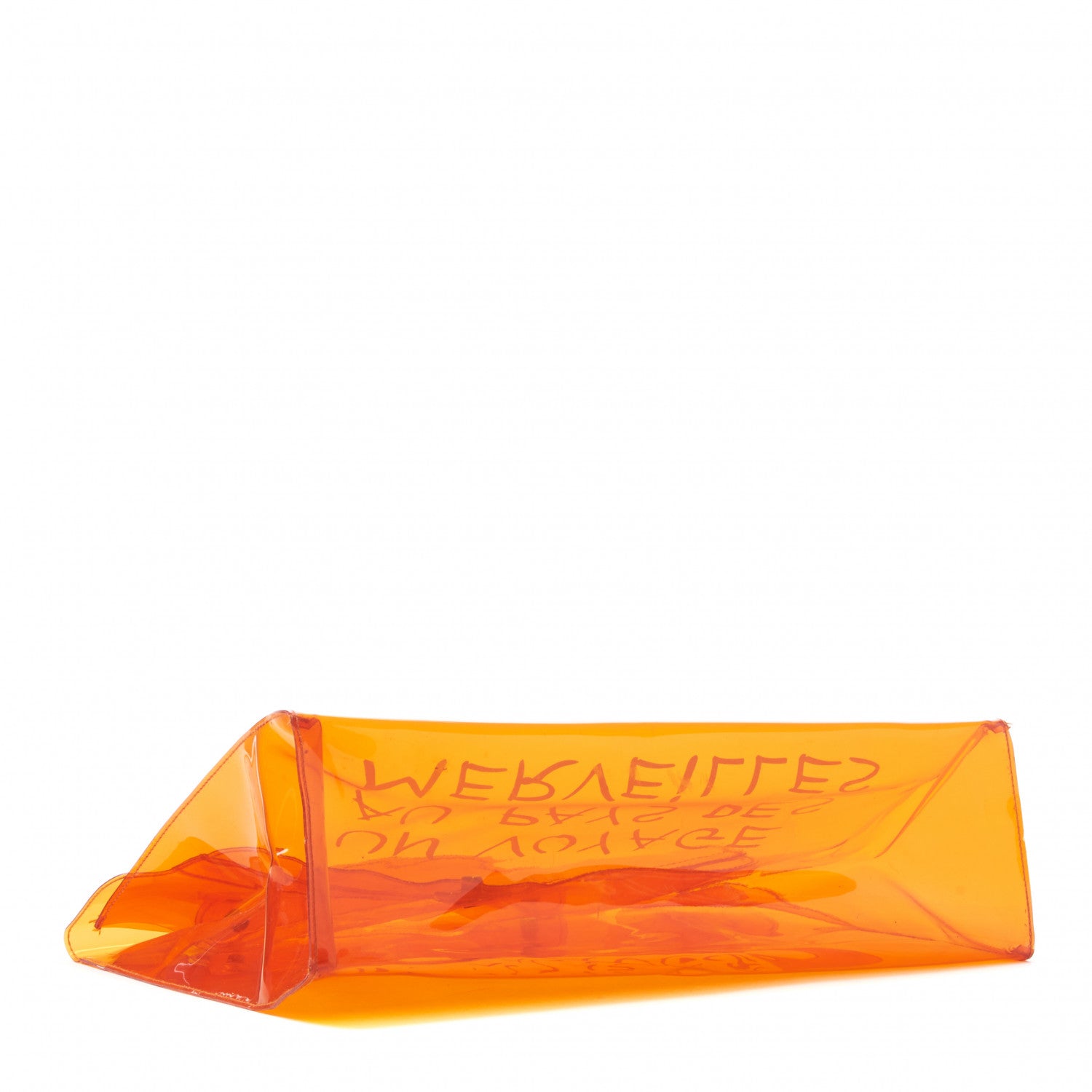 Hermes Vinyl Souvenir De L'Exposition Kelly Orange 3 of 8