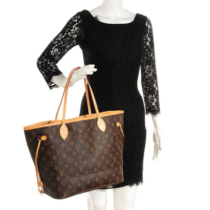 Louis Vuitton Monogram Neverfull MM 2 of 8