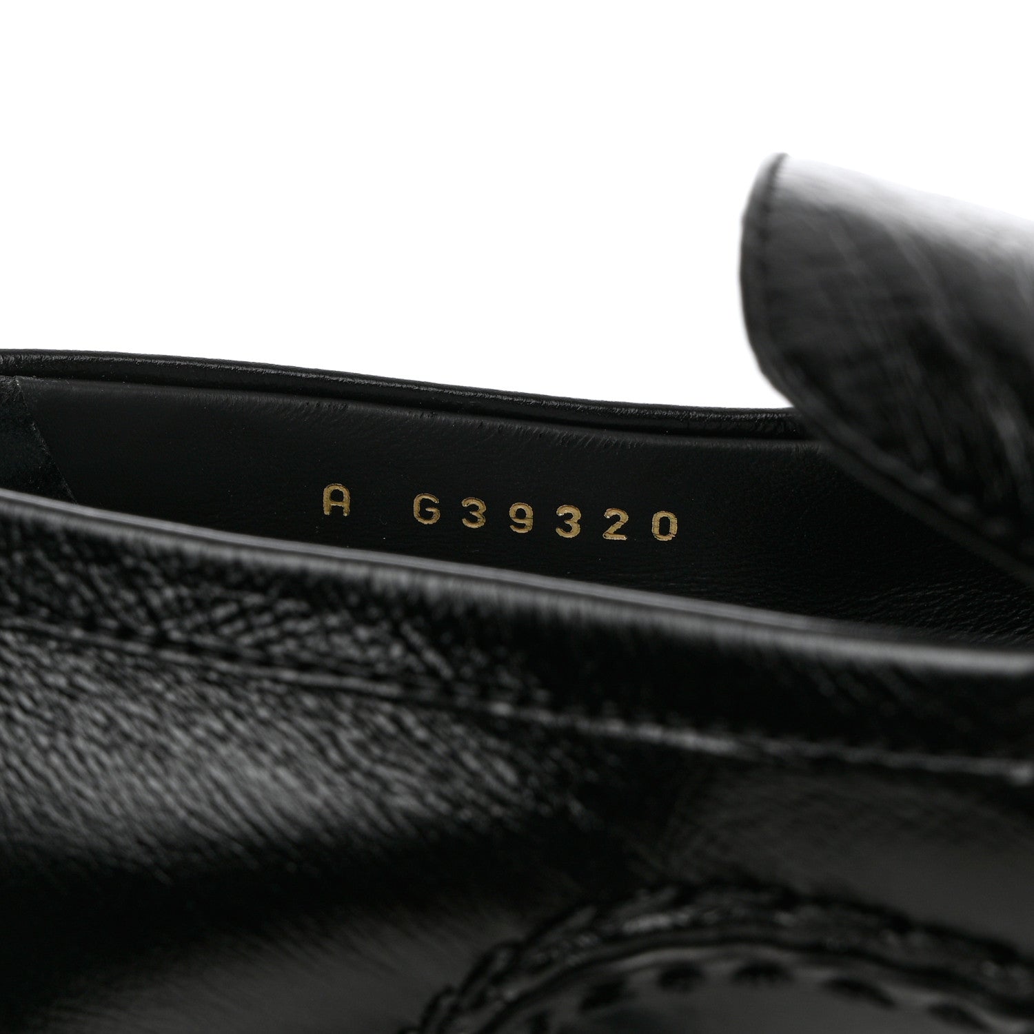 Chanel Shiny Calfskin Metal CC Loafers 36.5 Black 6 of 9