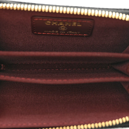 Chanel Caviar Quilted Zip Coin Purse Black 5 of 8