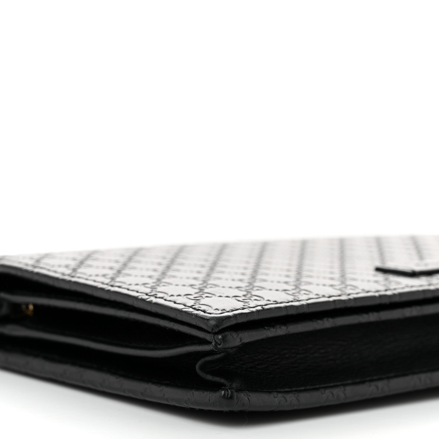 Gucci Microguccissima Crossbody Wallet Black 8 of 10