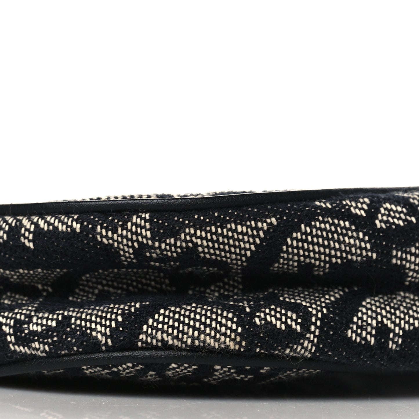 Monogram Mini Saddle Pochette Black