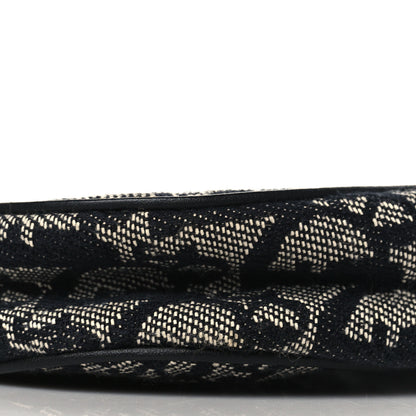 Christian Dior Monogram Mini Saddle Pochette Black 9 of 10