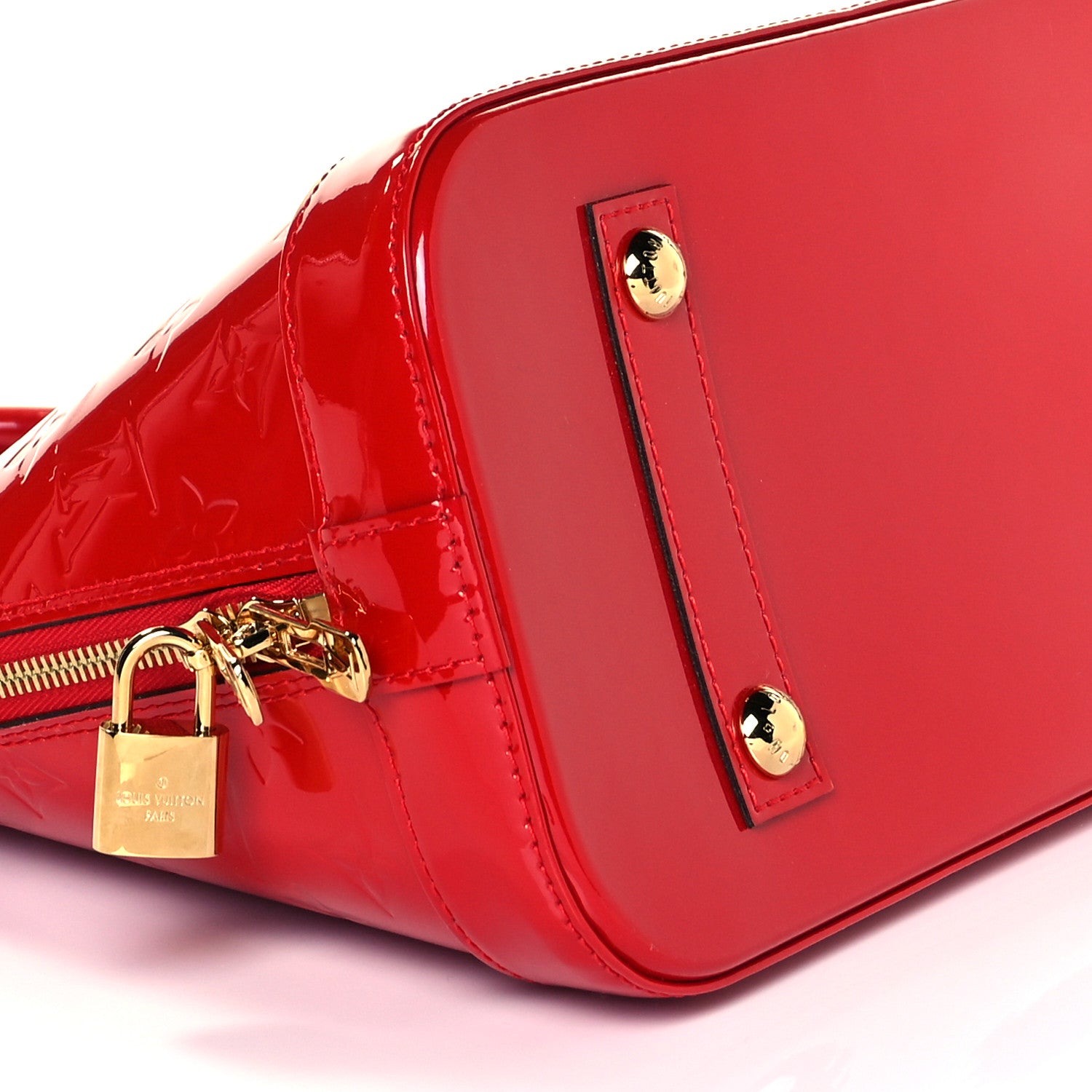 Louis Vuitton Vernis Alma PM Cherry 7 of 9