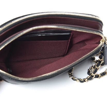 Chanel Caviar Quilted Small Clutch With Chain Black 5 of 14