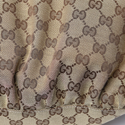 Gucci Monogram Large D Ring Hobo Dark Brown 11 of 12