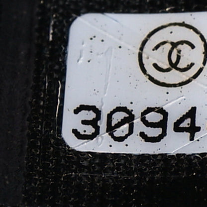 Chanel Shiny Lambskin Ribbon Quilted Flap Belt Bag Black 8 of 11