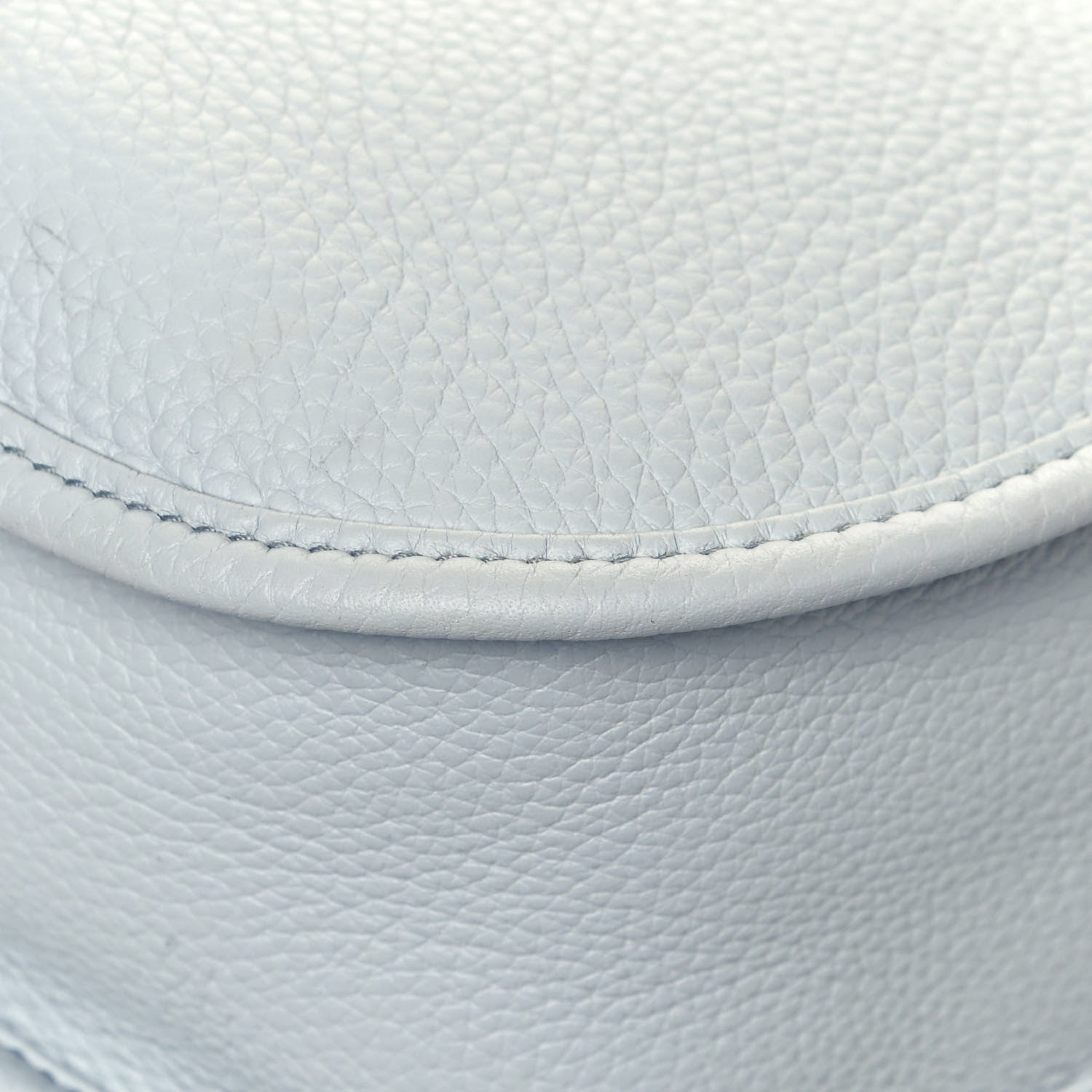Hermes Taurillon Clemence Evelyne III GM Bleu Pale 11 of 14