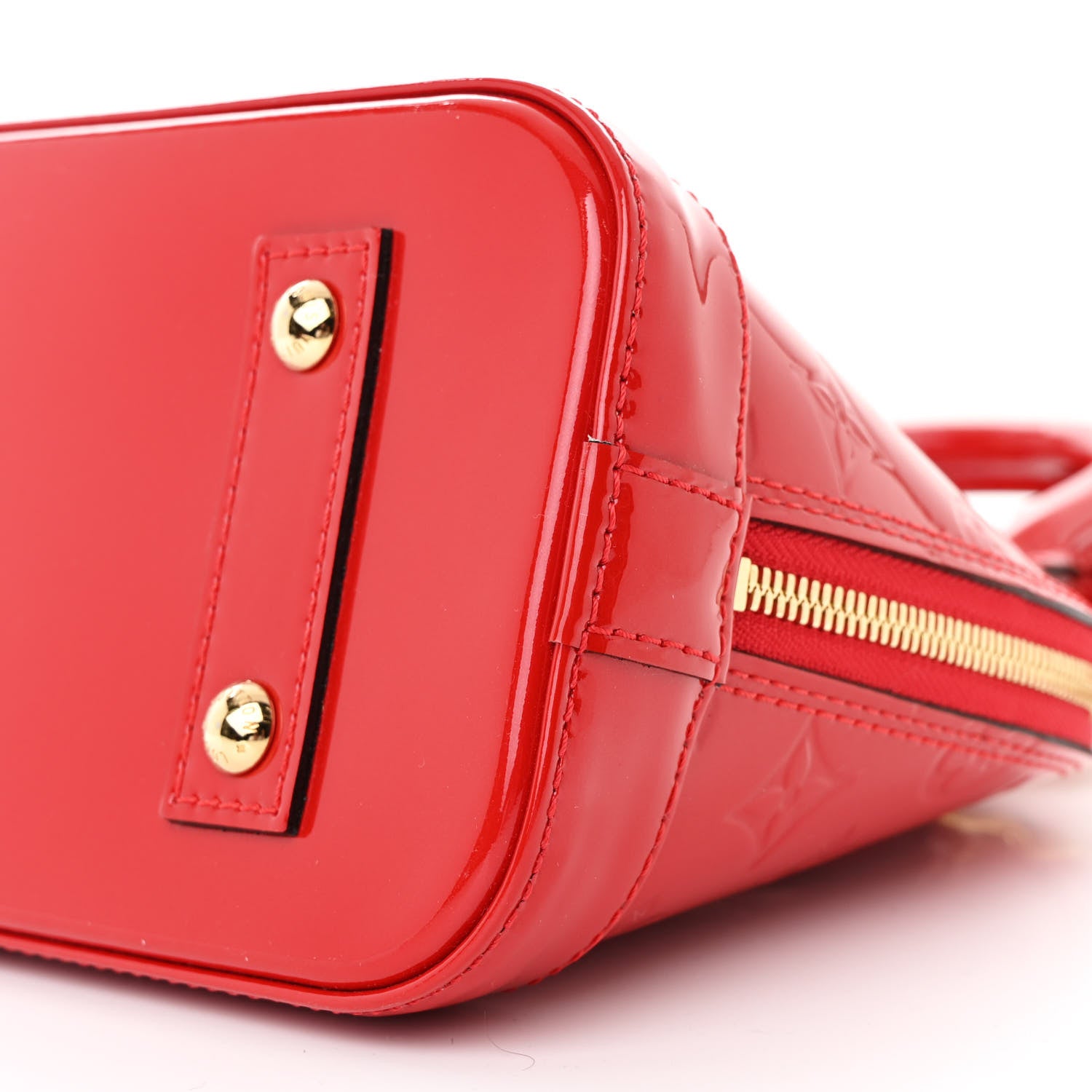 Louis Vuitton Vernis Alma BB Cherry 11 of 11