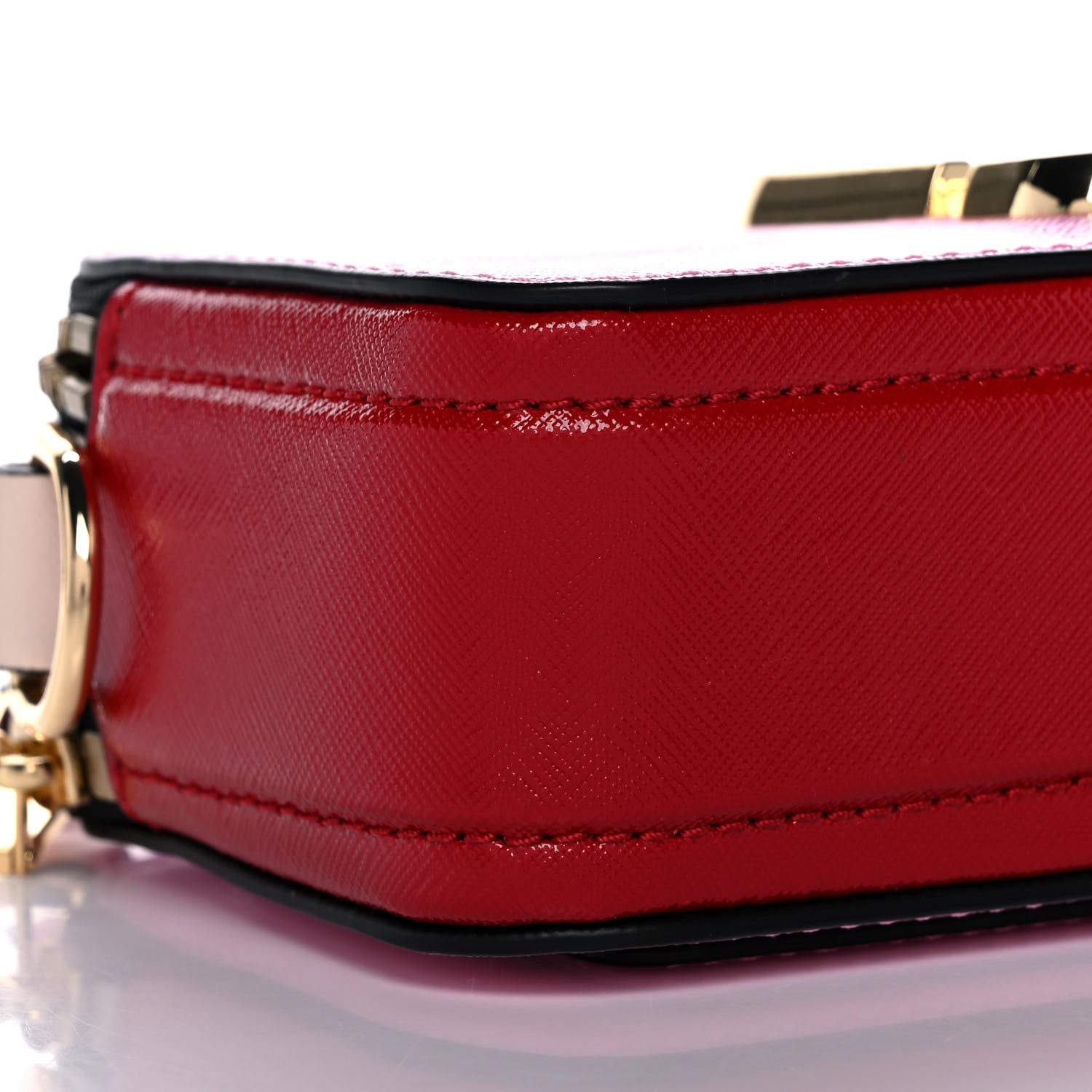 Marc Jacobs Saffiano Small Snapshot Camera Bag Pink Multicolor 12 of 13